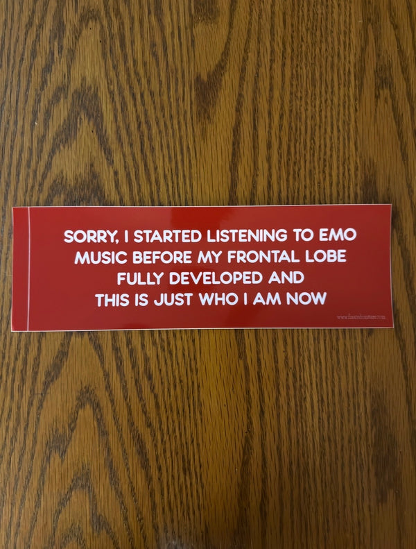 Frontal Lobe Bumper Sticker