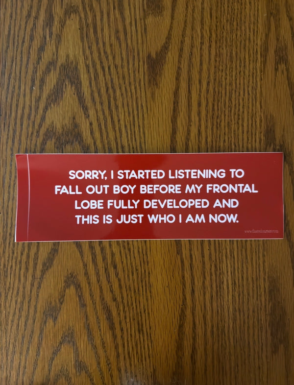 Frontal Lobe Bumper Sticker