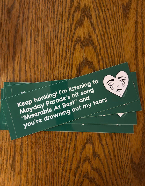 Keep Honkin! Bumper Sticker