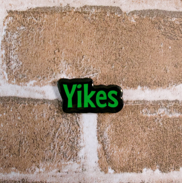 Yikes Glow in the Dark Soft Enamel Pin