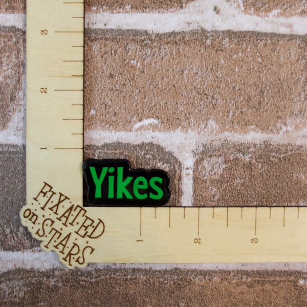 Yikes Glow in the Dark Soft Enamel Pin